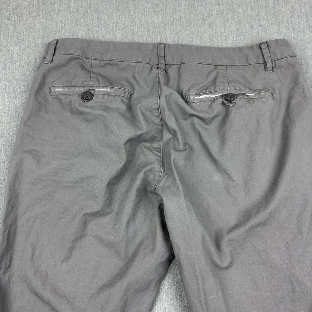 Bonobos Pants Mens 34X30 Fit‎ 34X29 Gray Gargoyle Slim Tailored Chino 15059